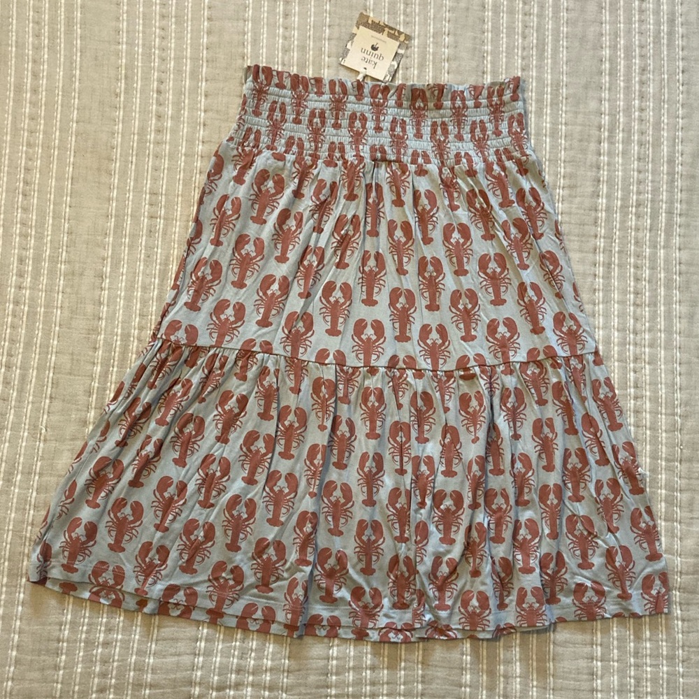 Kate Quinn lobster skirt